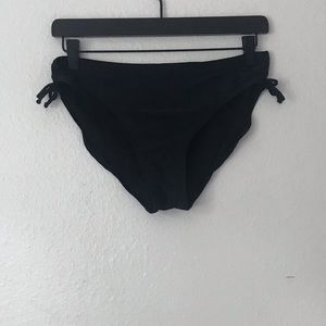 Black bikini bottom